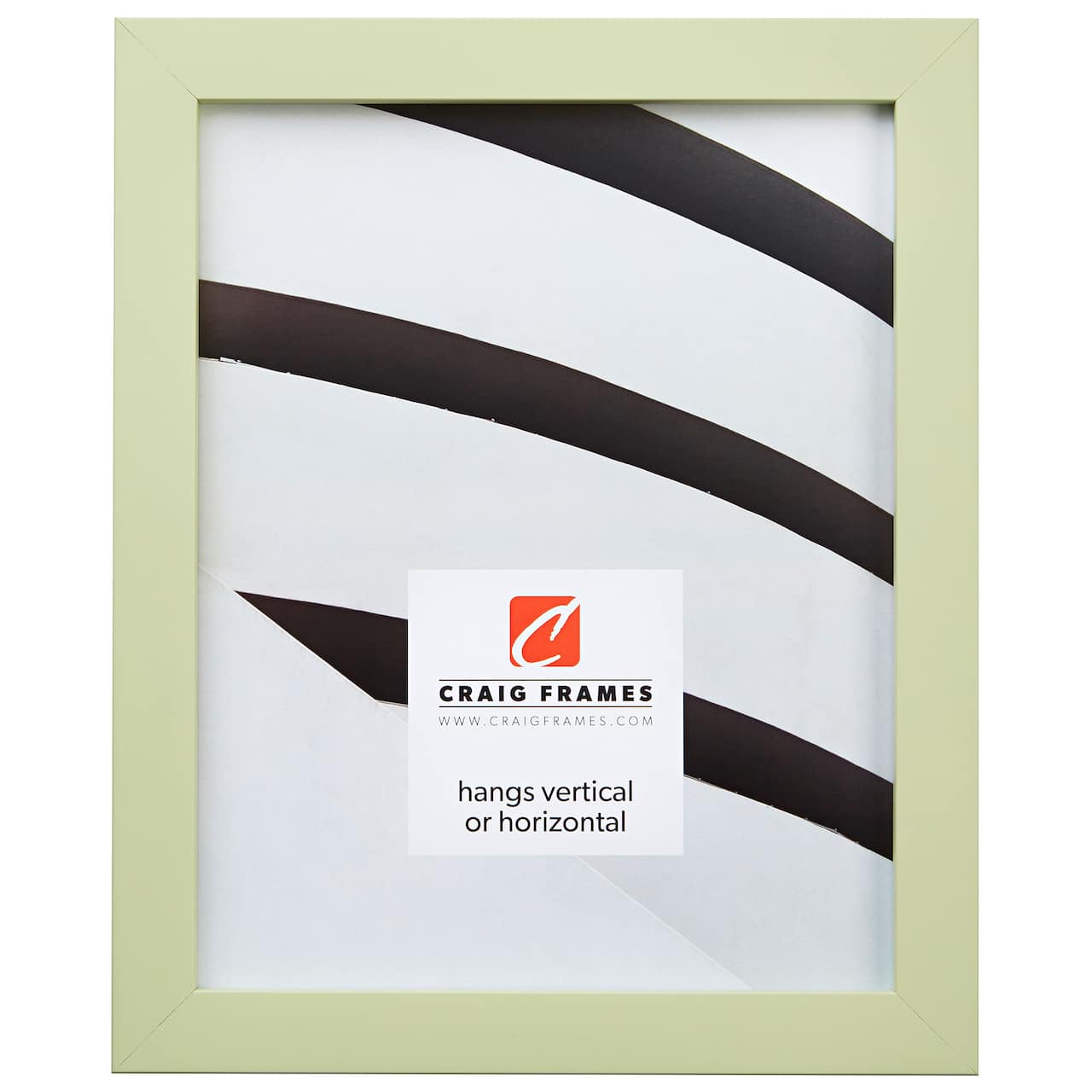 Craig Frames Confetti Light Green Picture Frame